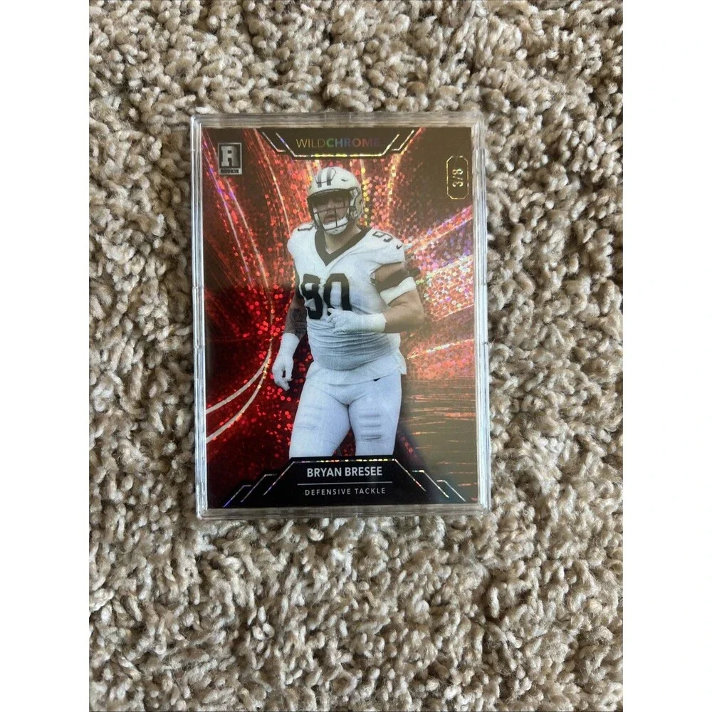 Bryan Bresee 2023 Wild Card WildChrome Saints 3/8 Rookie